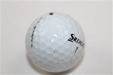 Larry Mize Signed Srixon Logo Golf Ball JSA ALOA