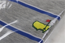 Masters Tournament Masters Collection Gray w/White/Blue Golf Shirt - Size XXL - Unopened
