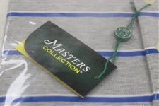 Masters Tournament Masters Collection Gray w/White/Blue Golf Shirt - Size XXL - Unopened