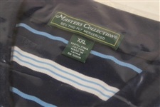 Masters Tournament Masters Collection Navy w/White/Lt Blue Golf Shirt - Size XXL - Unopened