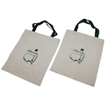 Two (2) The Masters Tournament Logo Canvas Long Carry Bags