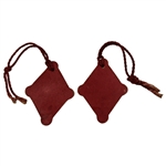 Two (2) 1935 Worplesdon Golf Club Member Badges with Original Strings