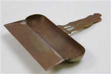 1900’s Golf Themed Brass Crumb Tray-Dust Pan w/Period Golfing Figure Handle