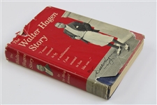 Walter Hagen Signed 1956 'The Walter Hagen Story' First Edition Book JSA ALOA