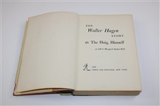 Walter Hagen Signed 1956 'The Walter Hagen Story' First Edition Book JSA ALOA