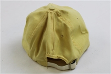 Fluff Cowan Signed Masters Tournament Litter Employee Hat JSA ALOA