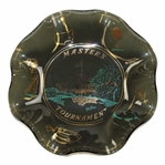 Classic Masters Tournament Glass Dish w/Augusta National GC Clubhouse