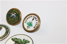 Merion, Inverness, St. Andrews Old Course & Torrey Pines Ball Markers - Four (4)