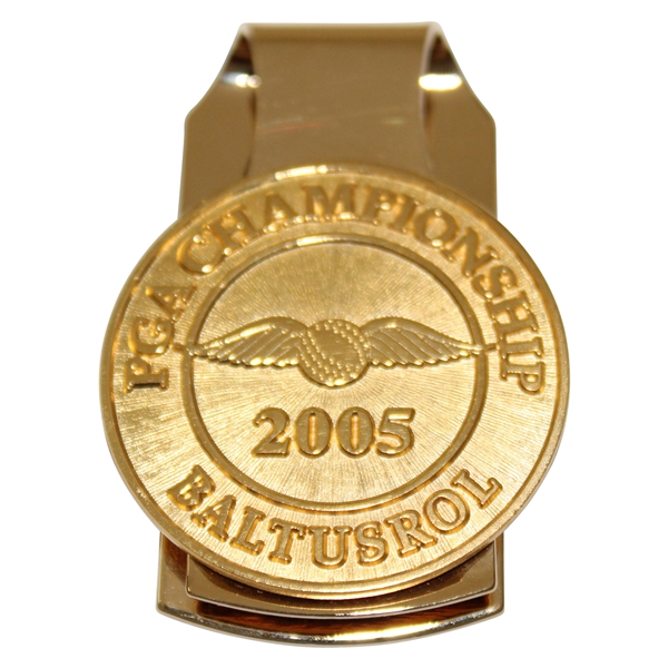 2005 PGA Championship DeMille Money Clip - Phil Mickelson win!