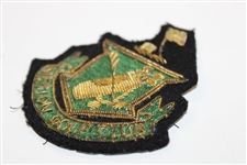 Merion Golf Club Gold Bullion Jacket Crest - “Old Logo” circa 1942-72