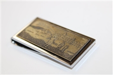 Old Course St Andrews Scotland Golf Motif Money Clip