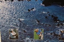 Palmer, Nicklaus, Floyd & Trevino Signed 1995 Skins Game Poster JSA ALOA