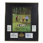 Big Three & Lee Signed PGA Senior Championship Poster Scorecard Presentation JSA ALOA