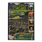 Palmer, Casper, Player, ChiChi & Trevino Signed 1989 Senior Skins Poster - Framed JSA ALOA