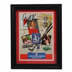 Dinah Shore Signed 1991 Nabisco Dinah Shore Photo - Framed JSA ALOA