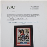Dinah Shore Signed 1991 Nabisco Dinah Shore Photo - Framed JSA ALOA