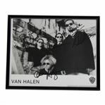 Van Halen Band Signed 1994 Warner Brothers Promotional Photo JSA ALOA