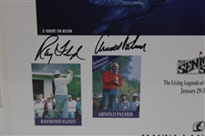 Palmer, Nicklaus, ChiChi & Ray Floyd Signed 1993 Senior Skins Game Poster JSA ALOA