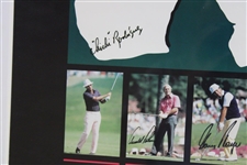 Snead, Palmer, Player & Chi Chi Rodriguez Signed Senior 1988 Skin Game Poster JSA ALOA