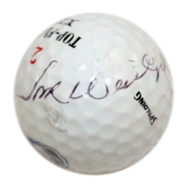 Tom Weiskopf Signed Buick Open Logo Ball JSA ALOA