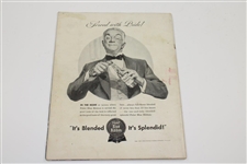 1947 US Amateur Championship at Pebble Beach/Del Monte Program