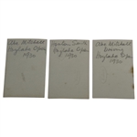 Horton Smith & Abe Mitchell (x2) 1930 OPEN at Hoylake Original Photos