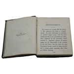 1832 'Ancient Customs, Sports, & Pastimes of the English' Book by J. Aspin, Esq. - Mentions Goff
