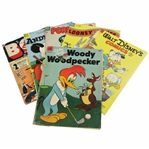 1950’s Lot of Six (6) Comics Including Woody Woodpecker