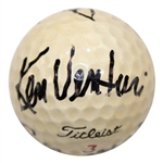 1964 Major Champs Arnold Palmer, Ken Venturi & Bobby Nichols Multi-Signed 'Grand Slam' Ball JSA ALOA