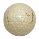 Sam Snead Signed Wilson Sam Snead Personal Model Golf Ball JSA ALOA