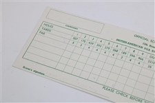 1959 Ryder Cup Official Scorecard Eldorado Palm Desert