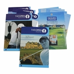 Three (3)Tiger Woods Open Championship Programs - 2000, 2005 & 2006
