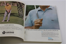 1967 US Open At Baltusrol Program - Jack Nicklaus Win