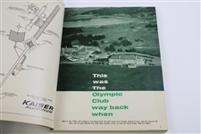 1966 US Open At The Olympic Club Program