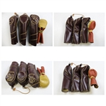 Johnny Carson's Personal Used Irons, Woods & Putter in Full Size 'Here's Johnny' Golf Bag