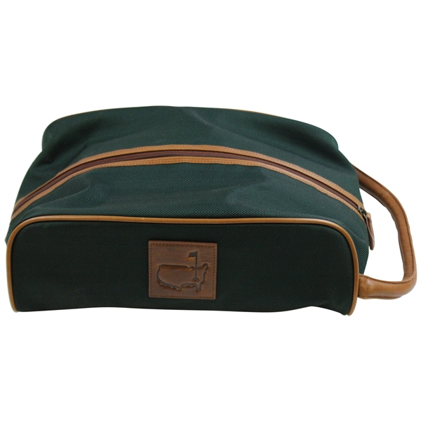 Undated Masters Tournament Logo Leather Overnight/Shoe Bag - New with Tags