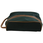 Undated Masters Tournament Logo Leather Overnight/Shoe Bag - New with Tags