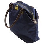 Undated Masters Tournament Logo Navy Ladies Purse with Leather Straps