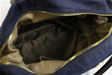 Undated Masters Tournament Logo Navy Ladies Purse with Leather Straps
