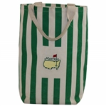Undated Masters Tournament Logo Green & Stone Canvas Bag