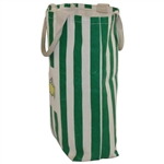 Undated Masters Tournament Logo Green & Stone Canvas Bag