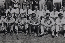 Rare Original Masters Tournament '1935' Field Silver Gelatin Photo