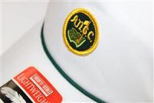 Augusta National Golf Club White Circle Logo Patch Rope Lightweight Hat - New with Tags