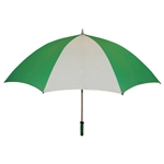 Classic Augusta National Golf Club Green & White Striped Umbrella