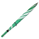 Classic Augusta National Golf Club Green & White Striped Umbrella