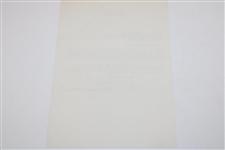 Francis Ouimet Signed 1957 Letter Mentioning Bobby Jones on Ouimet Letterhead - December 2nd JSA ALOA