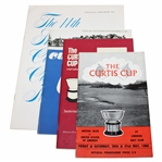 1960, 1964, 1966 & 1984 Curtis Cup Matches Official Programs