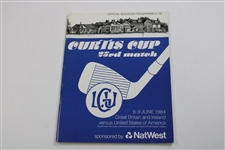 1960, 1964, 1966 & 1984 Curtis Cup Matches Official Programs