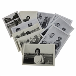 Ten (10) Althea Gibson, Rene Powell, Patty Berg & others Original 1967 LA Open Tournament Photos