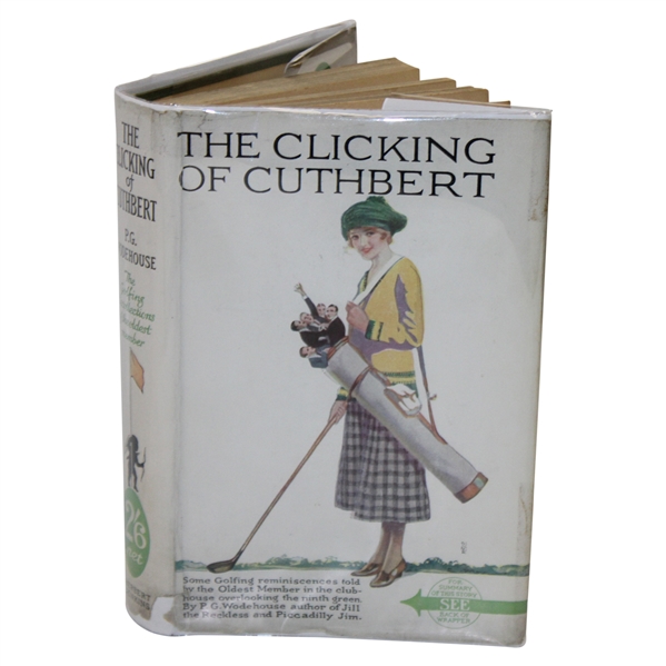 1922 The Clicking Of Cuthbert First Edition by P.G. Wodehouse W/ Dust Cover